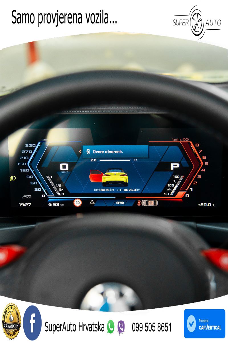BMW M4 Competition 3.0 (510 KS) Steptronic