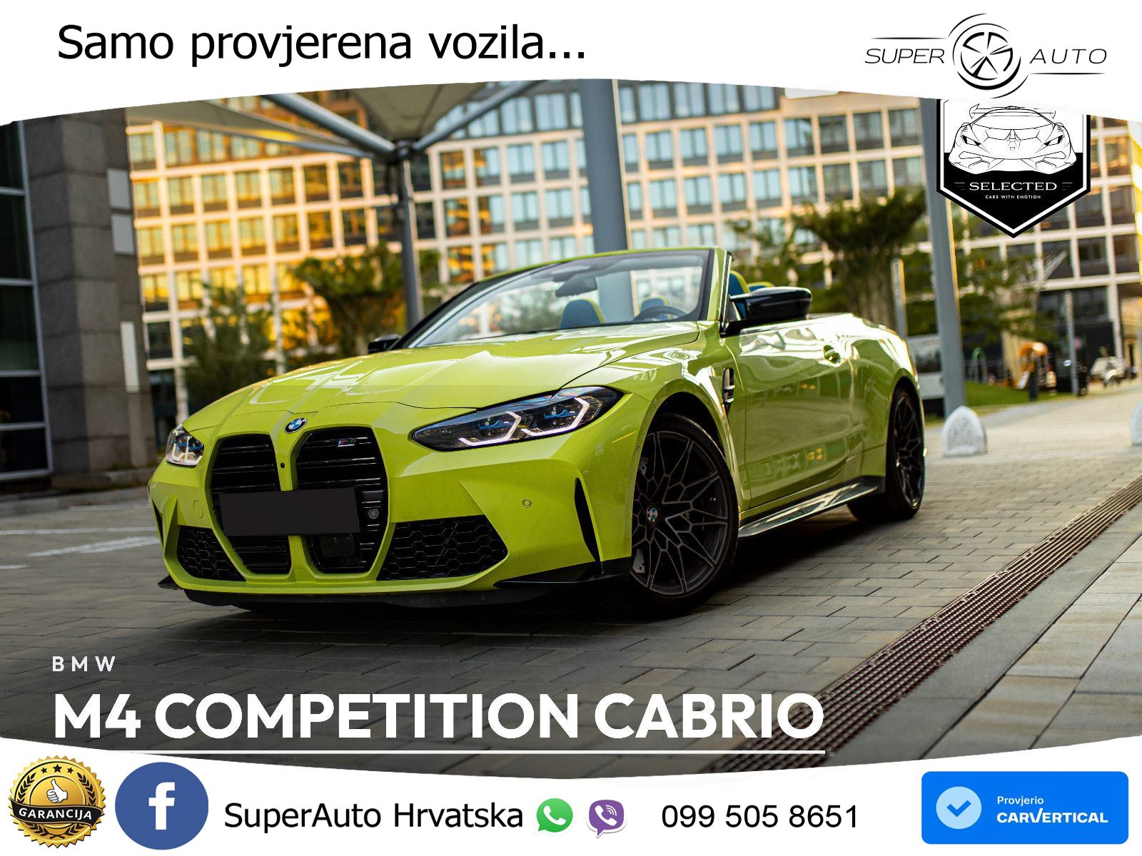 BMW M4 Competition 3.0 (510 KS) Steptronic
