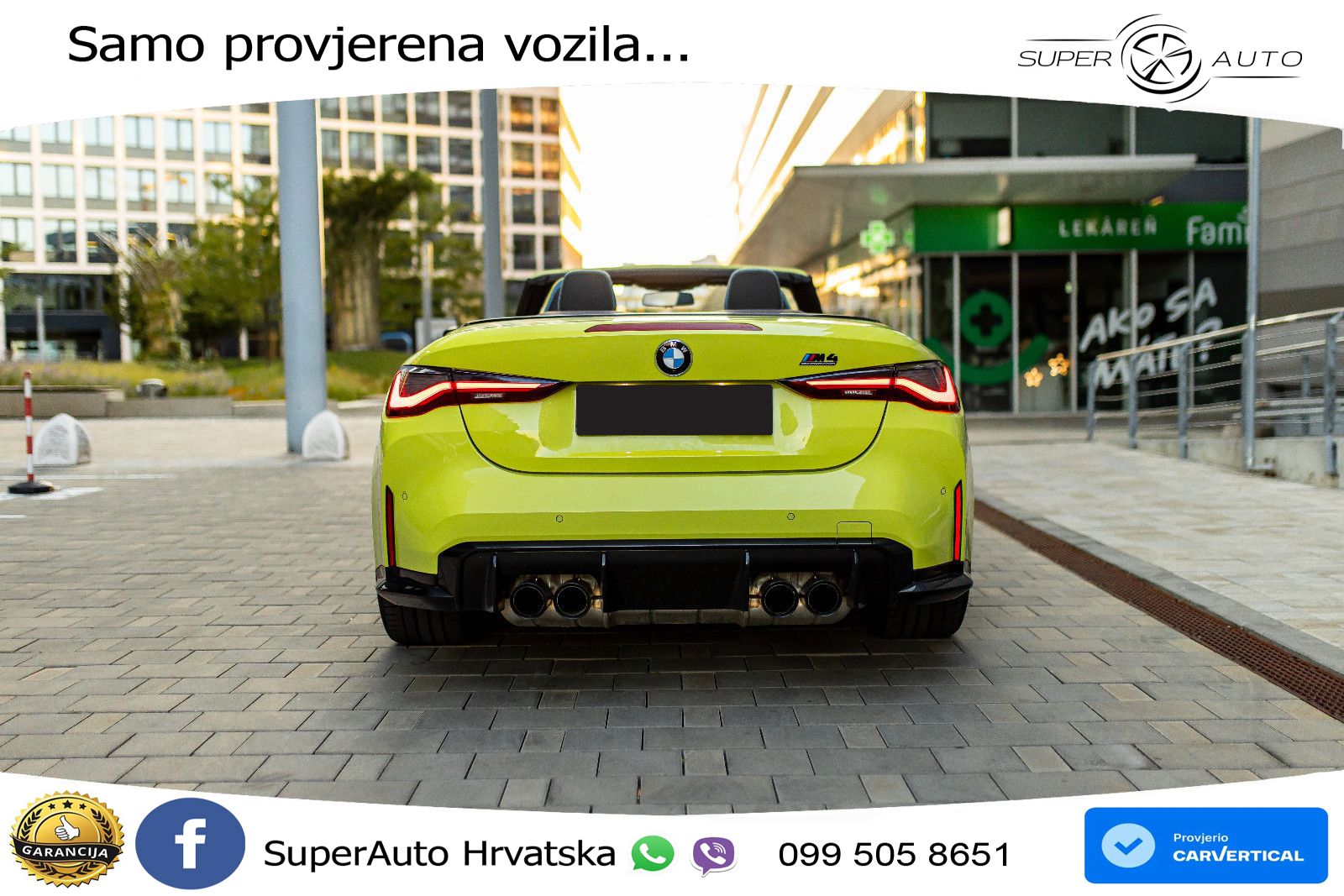 BMW M4 Competition 3.0 (510 KS) Steptronic