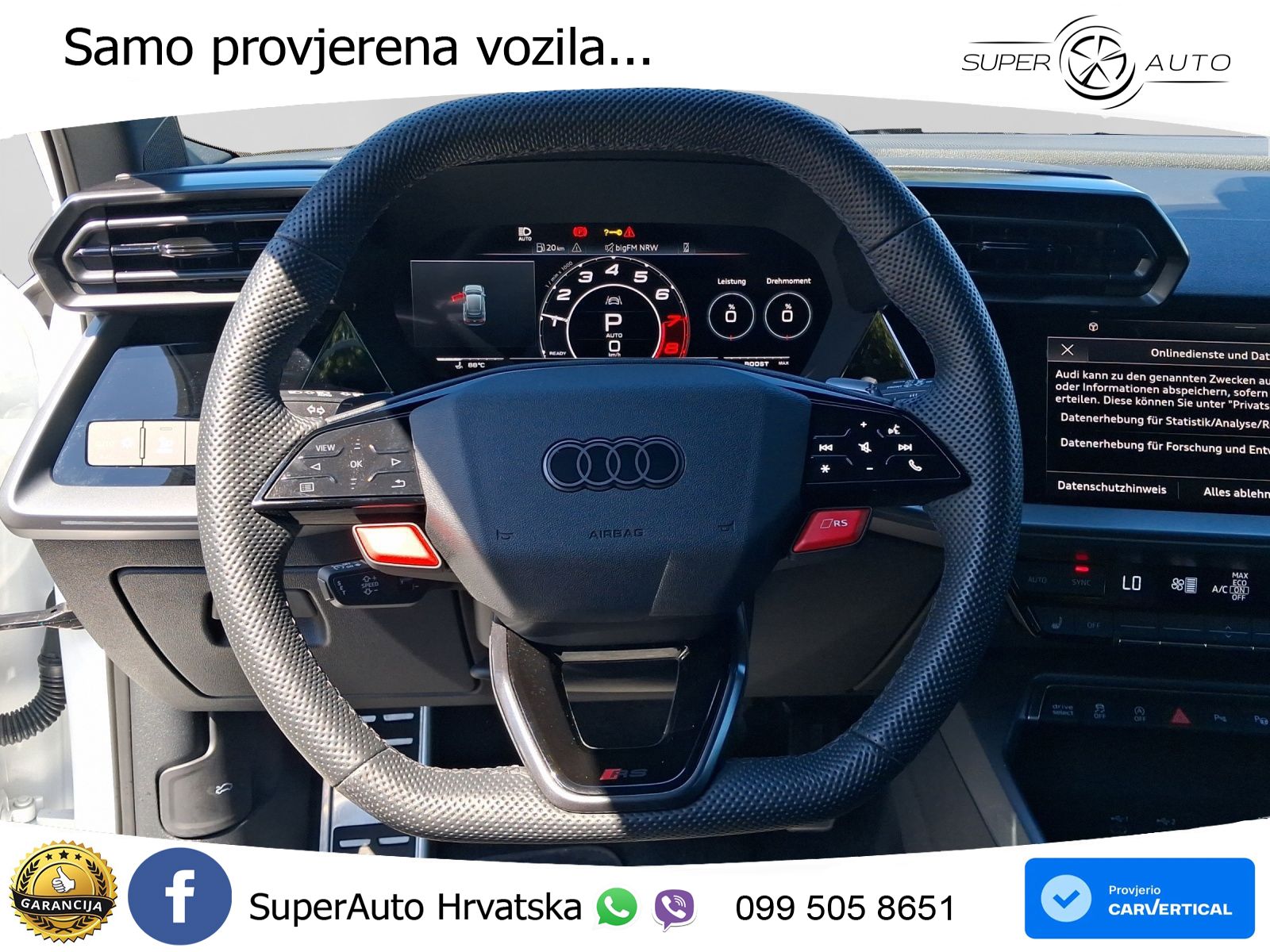 Audi RS3 Sportback 2.5 TFSI (400 KS) quattro S tronic