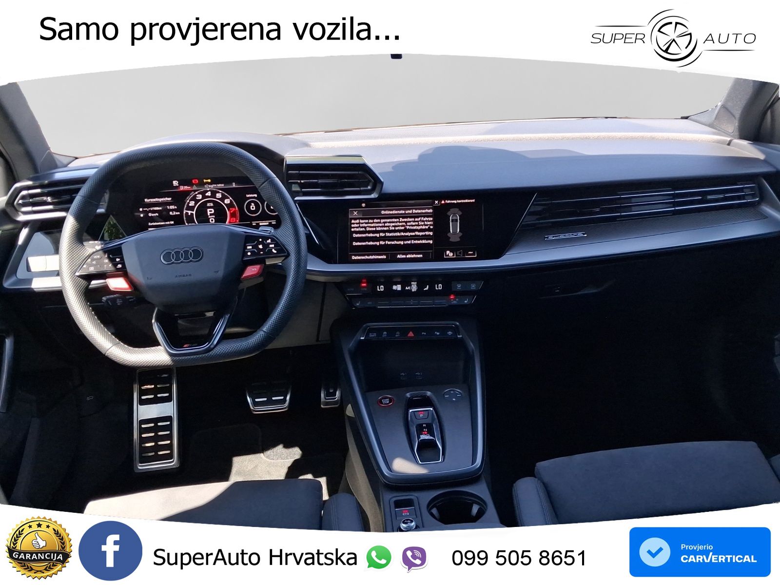 Audi RS3 Sportback 2.5 TFSI (400 KS) quattro S tronic