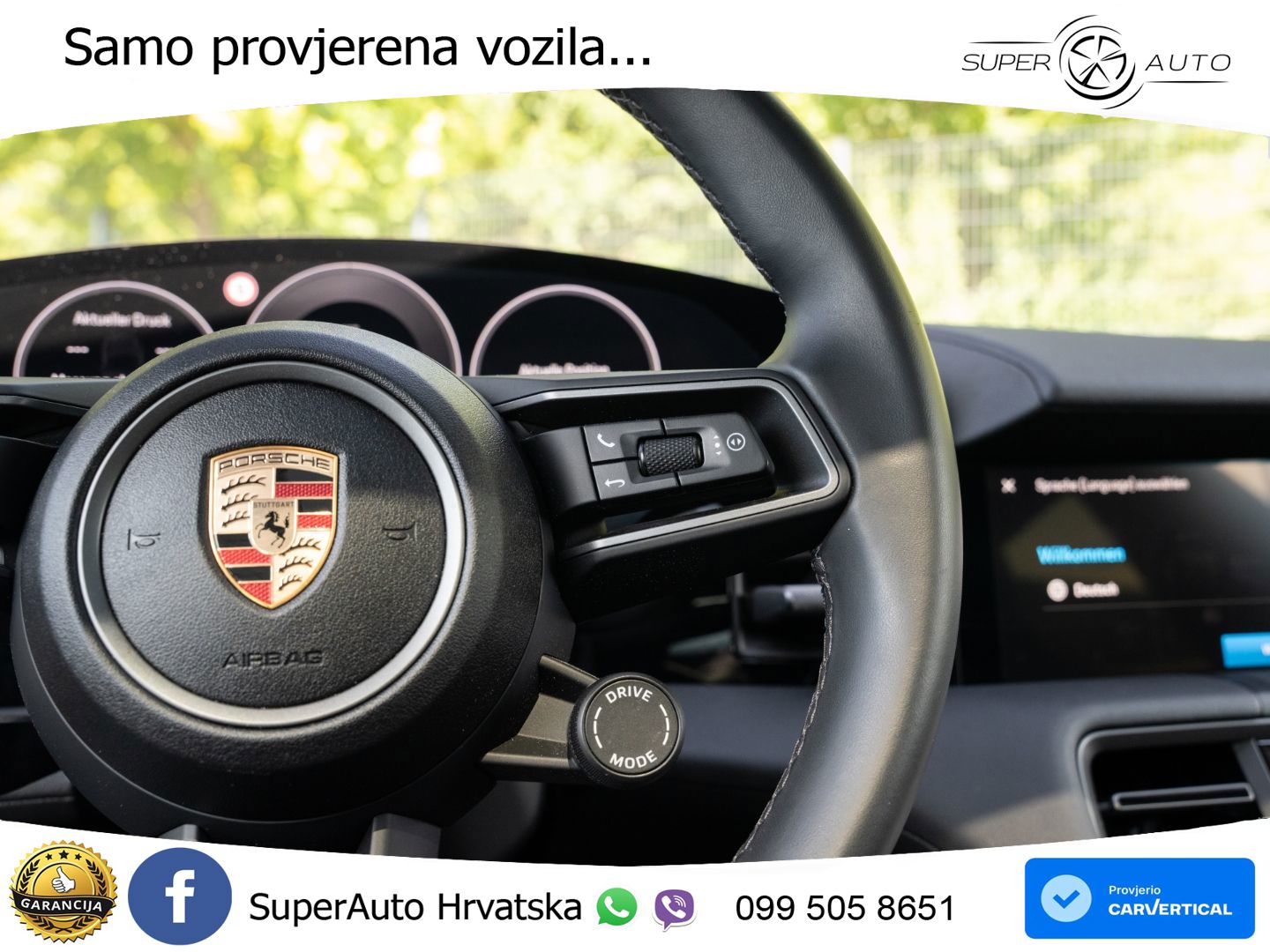 Porsche Taycan Sport Turismo 105 kWh (435 KS)