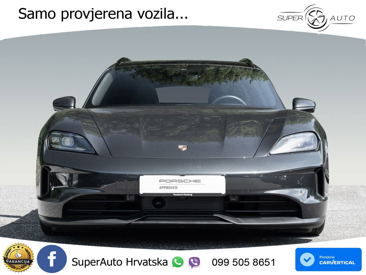 Porsche Taycan Sport Turismo 105 kWh (435 KS)