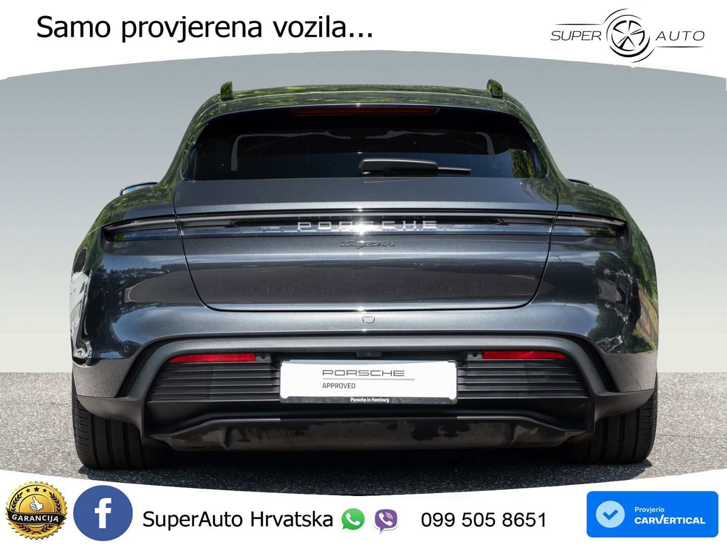Porsche Taycan Sport Turismo 105 kWh (435 KS)
