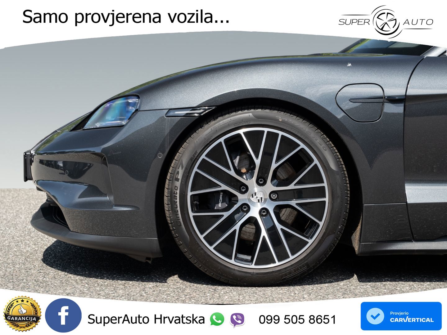 Porsche Taycan Sport Turismo 105 kWh (435 KS)