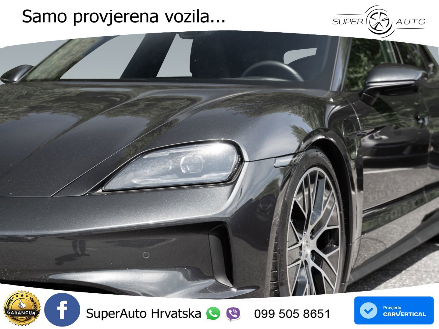 Porsche Taycan Sport Turismo 105 kWh (435 KS)