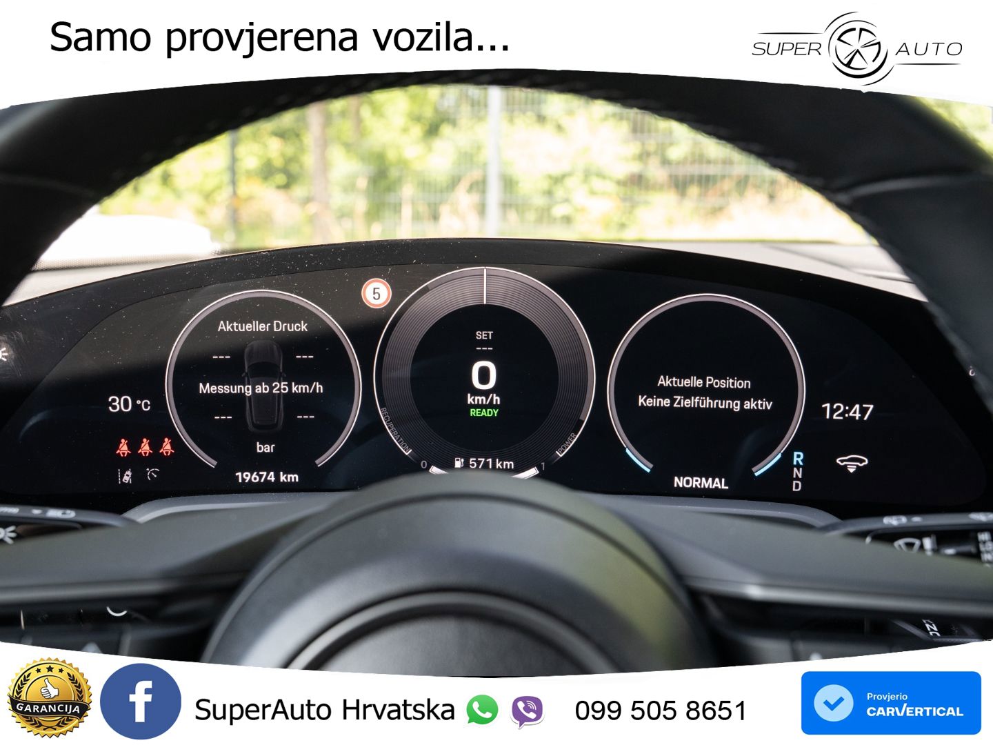 Porsche Taycan Sport Turismo 105 kWh (435 KS)