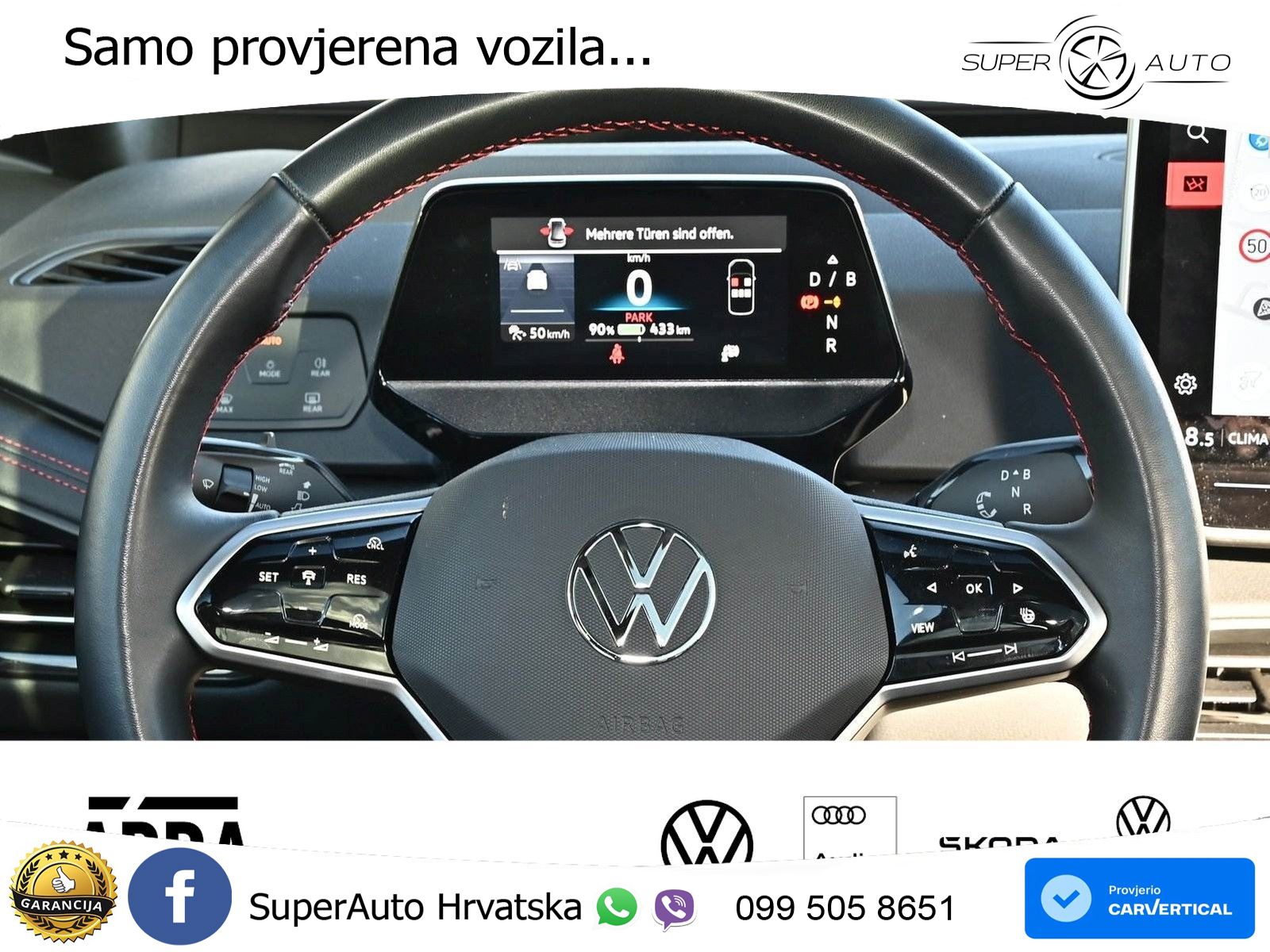 Volkswagen ID.3 GTX 84 kWh (286 KS) LED+GR SJED+ACC