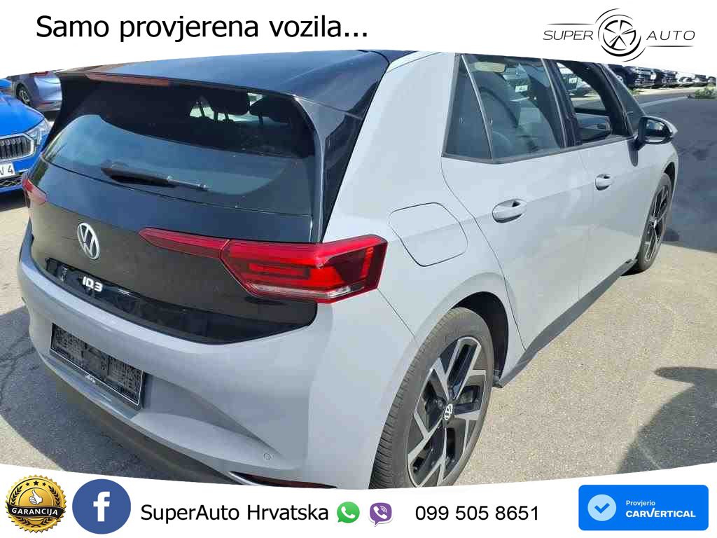 Volkswagen ID.3 Pro 62 kWh (204 KS)