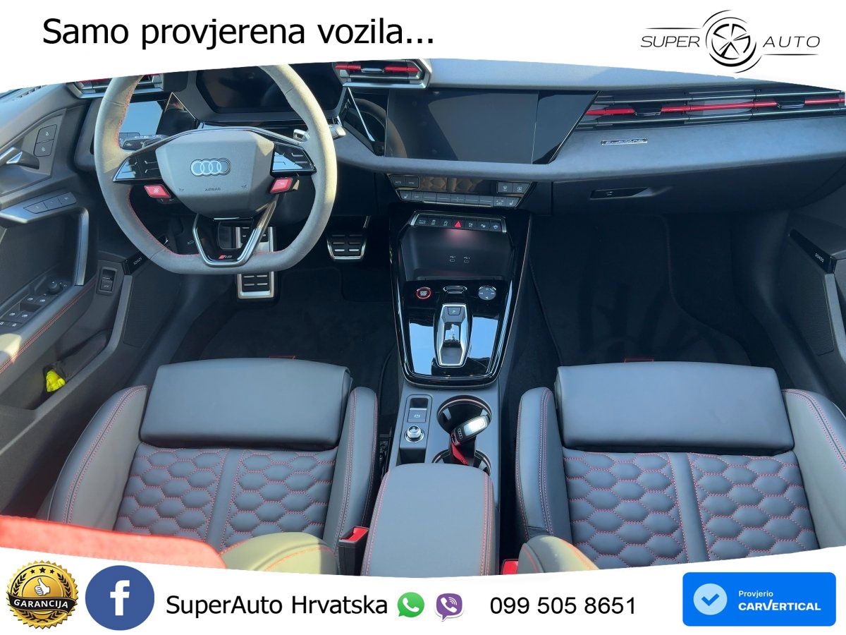 Audi RS3 Sportback 2.5 TFSI (400 KS) quattro S tronic LED+GR SJED+ACC