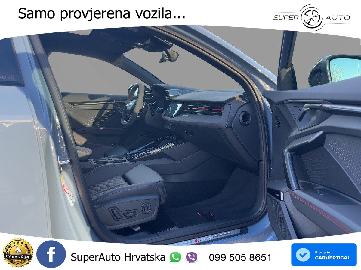 Audi RS3 Sportback 2.5 TFSI (400 KS) quattro S tronic LED+GR SJED+ACC