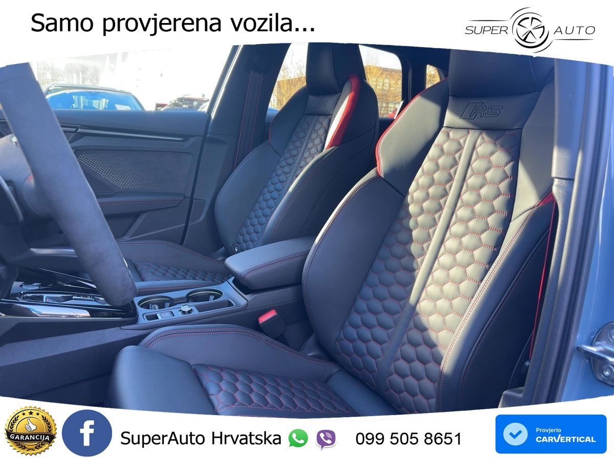 Audi RS3 Sportback 2.5 TFSI (400 KS) quattro S tronic LED+GR SJED+ACC