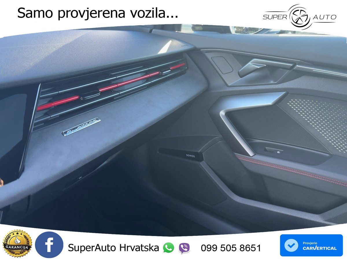 Audi RS3 Sportback 2.5 TFSI (400 KS) quattro S tronic LED+GR SJED+ACC