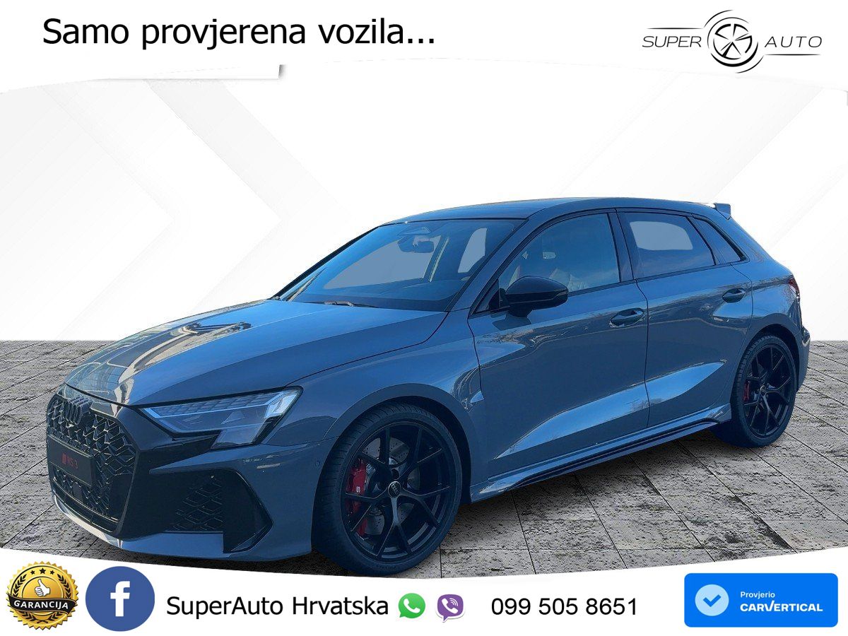 Audi RS3 Sportback 2.5 TFSI (400 KS) quattro S tronic LED+GR SJED+ACC