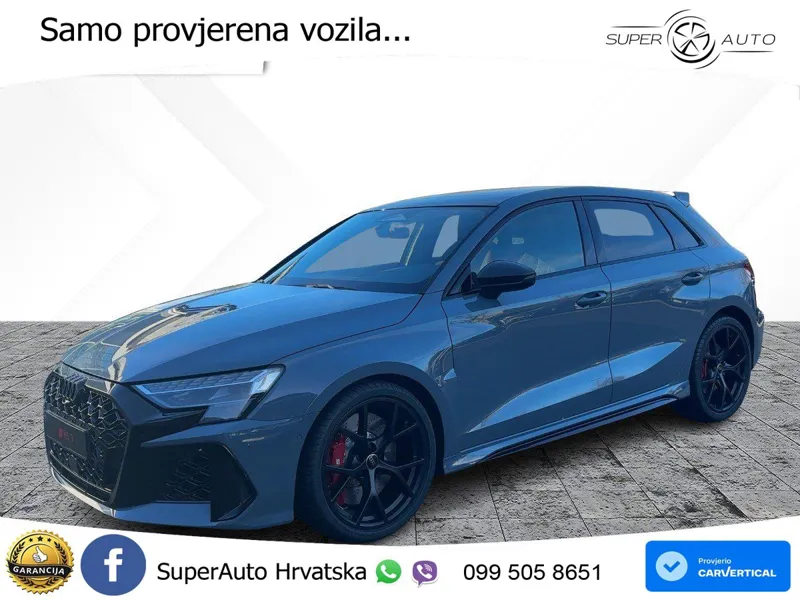 Audi RS3 Sportback 2.5 TFSI (400 KS) quattro S tronic LED+GR SJED+ACC