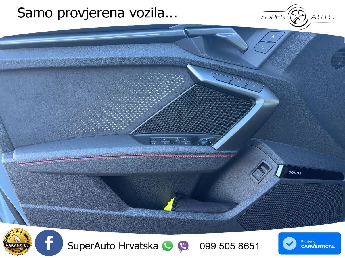 Audi RS3 Sportback 2.5 TFSI (400 KS) quattro S tronic LED+GR SJED+ACC