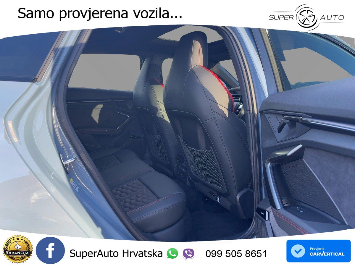 Audi RS3 Sportback 2.5 TFSI (400 KS) quattro S tronic LED+GR SJED+ACC