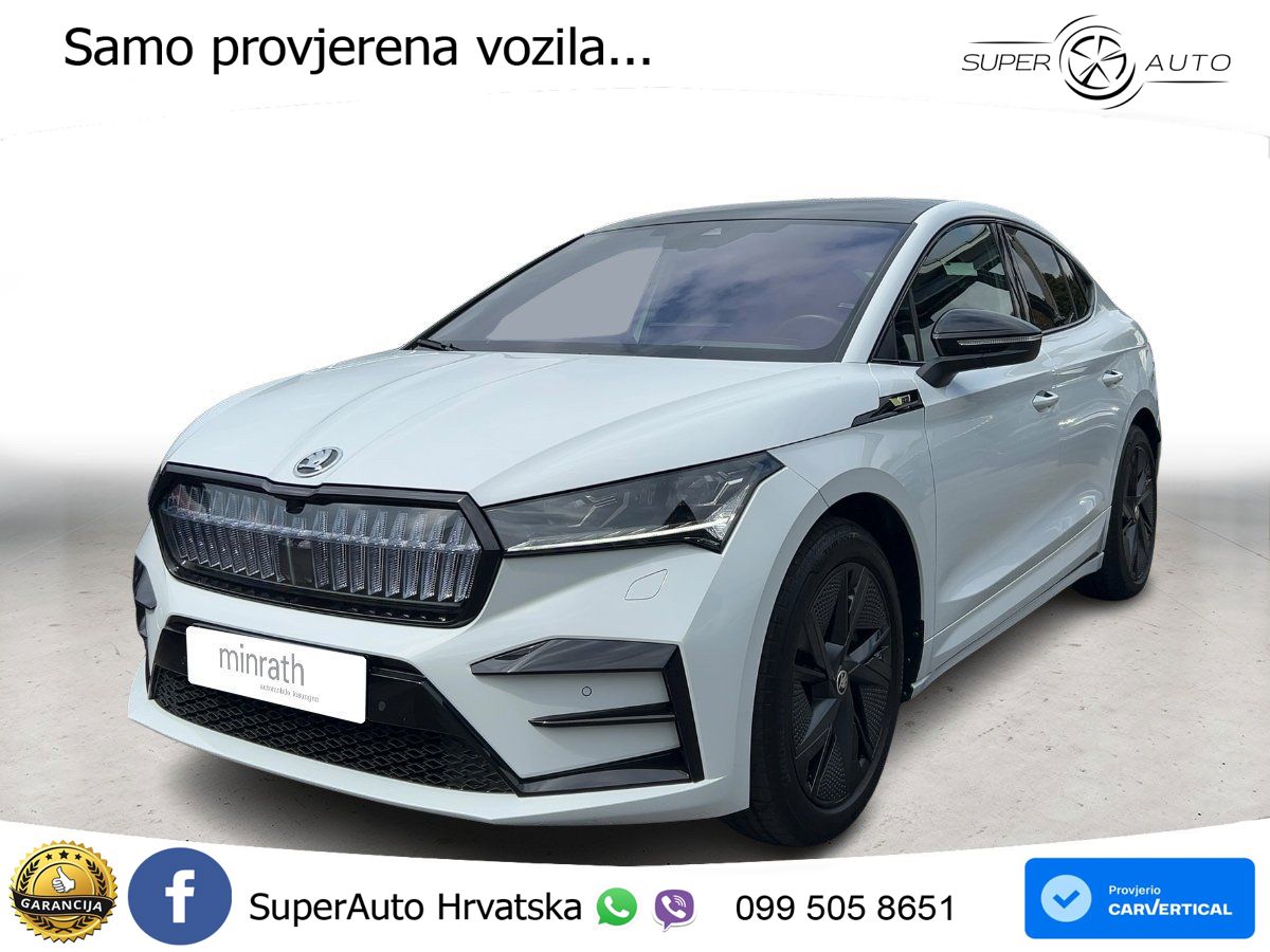 Škoda Enyaq Coupe iV RS 82 kWh (299 KS) AWD LED+GR SJED+ACC