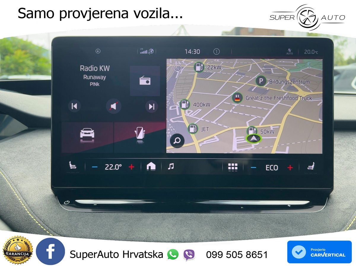 Škoda Enyaq Coupe iV RS 82 kWh (299 KS) AWD LED+GR SJED+ACC