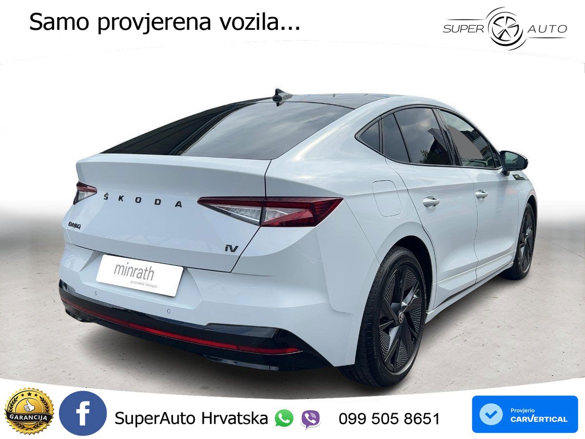 Škoda Enyaq Coupe iV RS 82 kWh (299 KS) AWD LED+GR SJED+ACC
