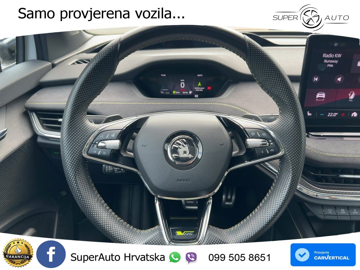 Škoda Enyaq Coupe iV RS 82 kWh (299 KS) AWD LED+GR SJED+ACC