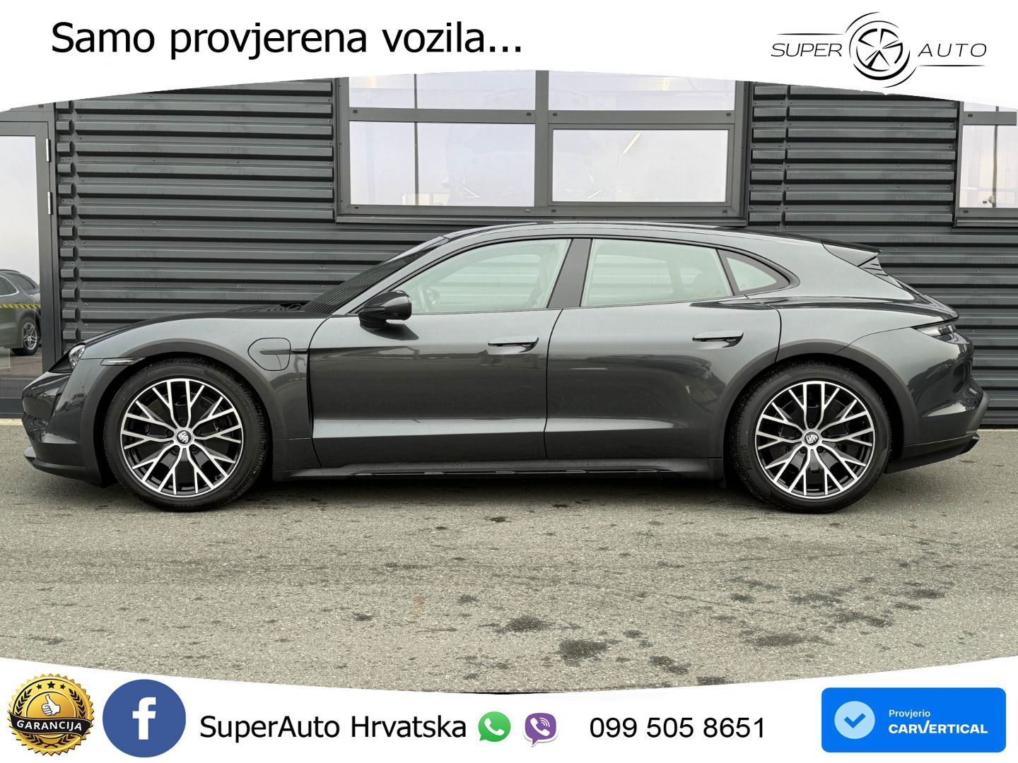Porsche Taycan Cross Turismo 4 93.4 kWh (476 KS)