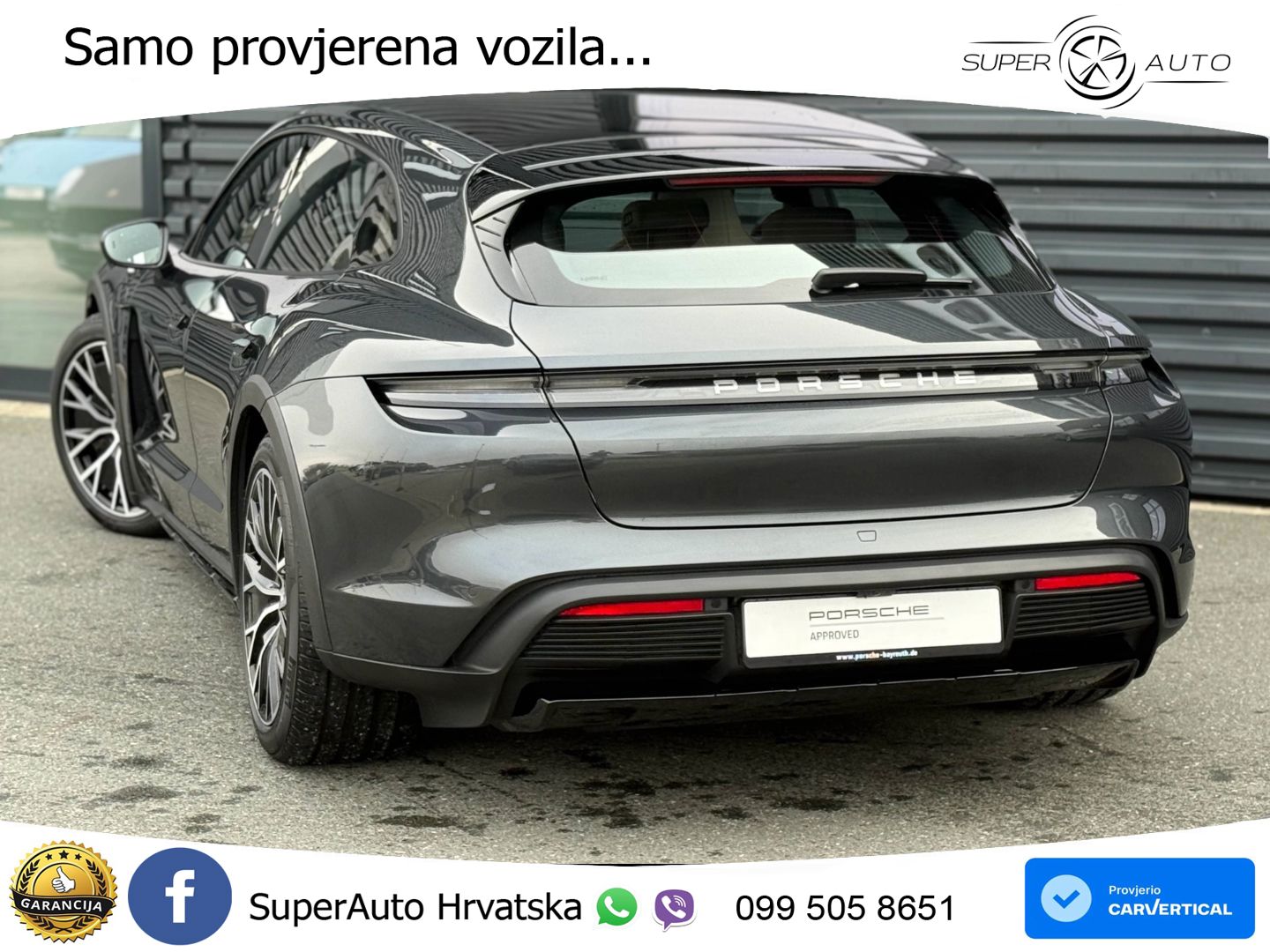 Porsche Taycan Cross Turismo 4 93.4 kWh (476 KS)