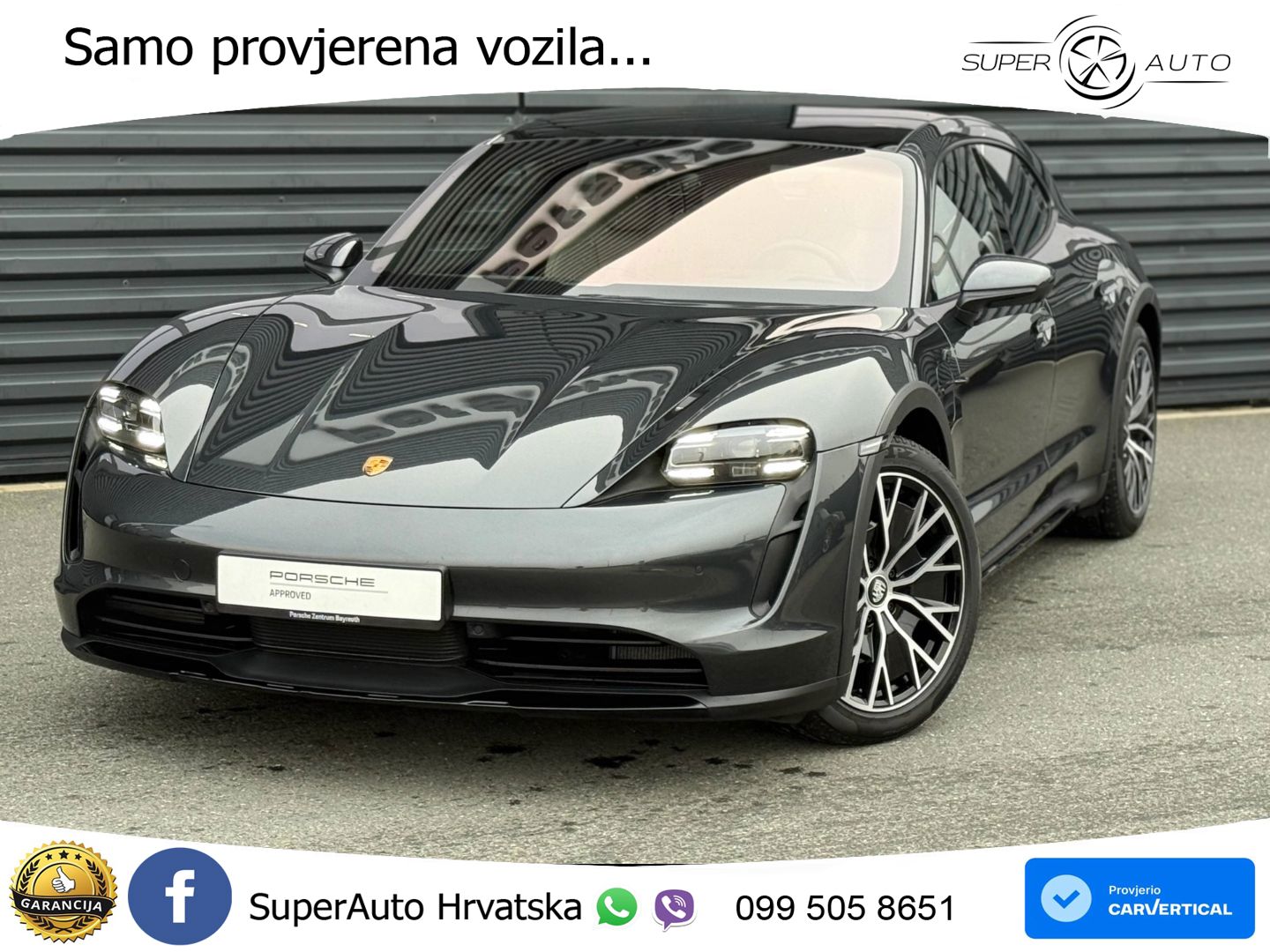 Porsche Taycan Cross Turismo 4 93.4 kWh (476 KS)