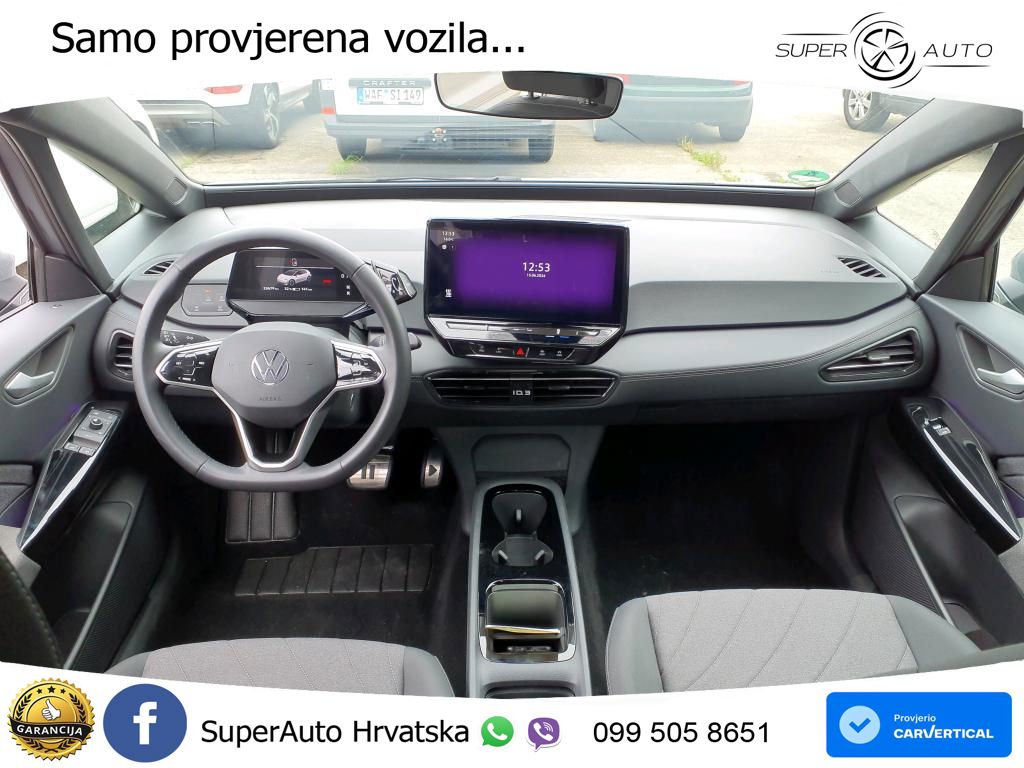 Volkswagen ID.3 Pro 62 kWh (204 KS)