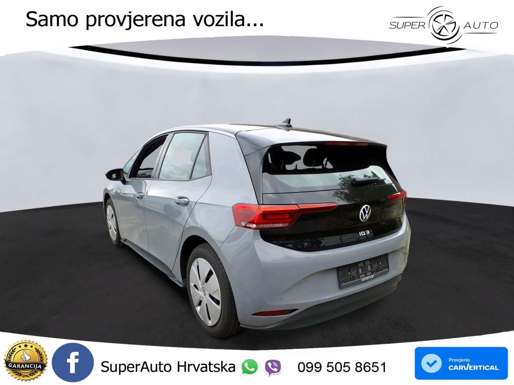 Volkswagen ID.3 Pro 62 kWh (204 KS)
