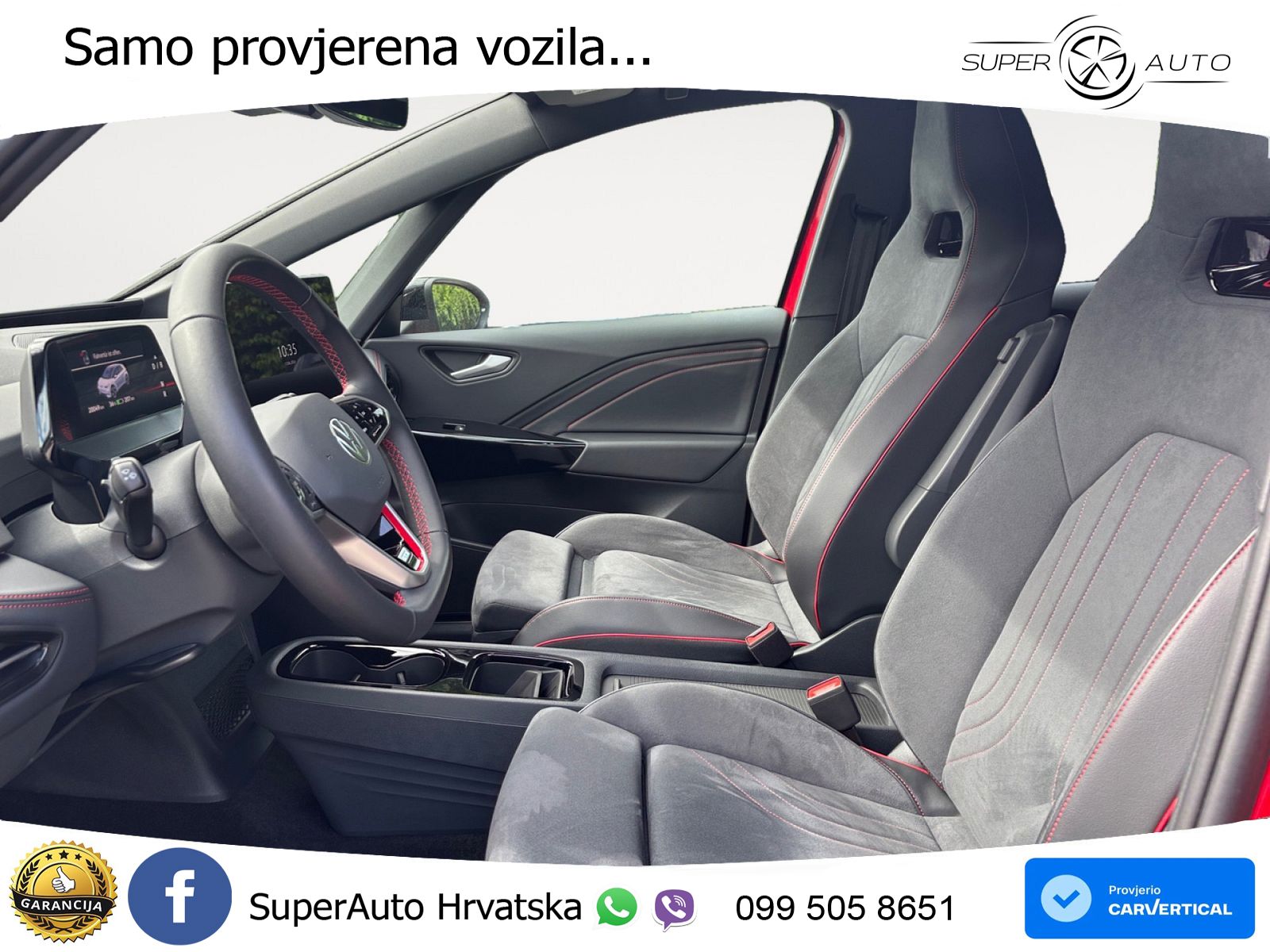 Volkswagen ID.3 GTX 84 kWh (286 KS) LED+GR SJED+ACC