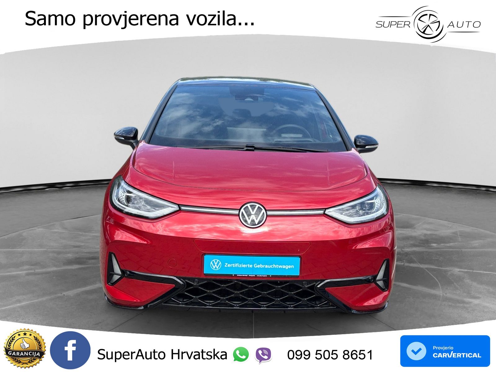 Volkswagen ID.3 GTX 84 kWh (286 KS) LED+GR SJED+ACC