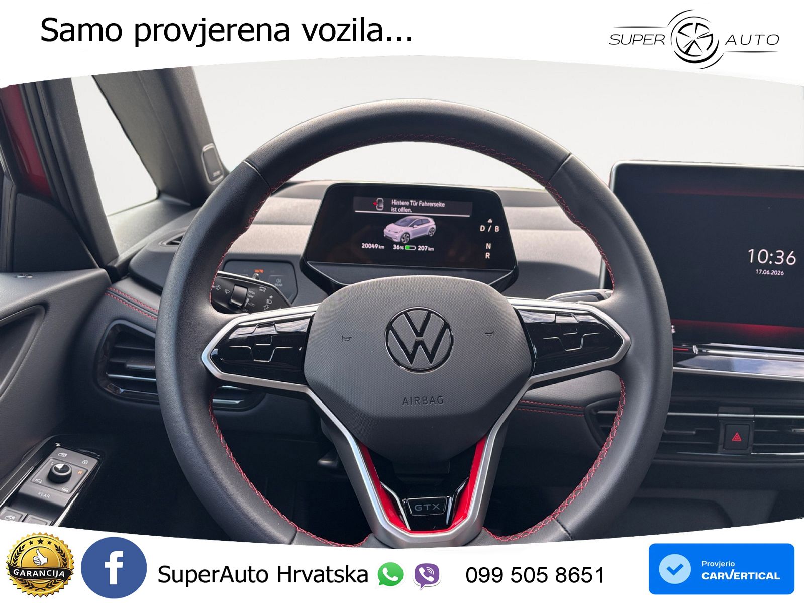 Volkswagen ID.3 GTX 84 kWh (286 KS) LED+GR SJED+ACC