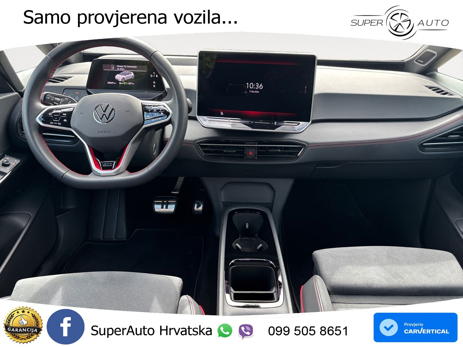 Volkswagen ID.3 GTX 84 kWh (286 KS) LED+GR SJED+ACC