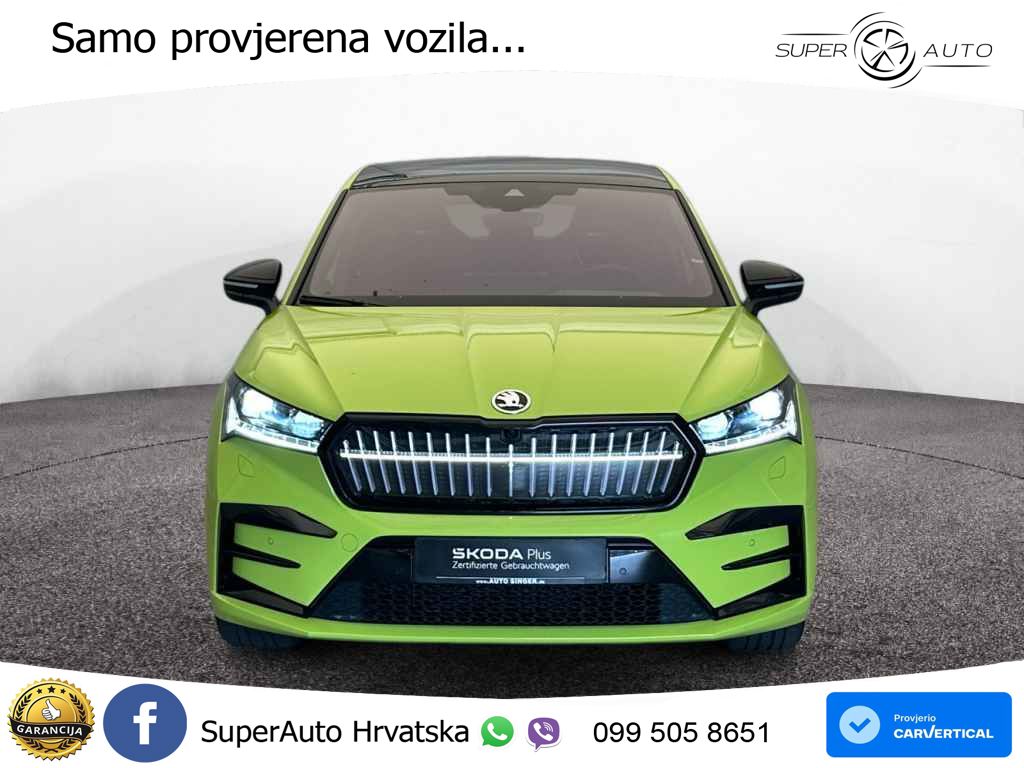 Škoda Enyaq Coupe iV RS 82 kWh (299 KS) AWD LED+GR SJED+ACC