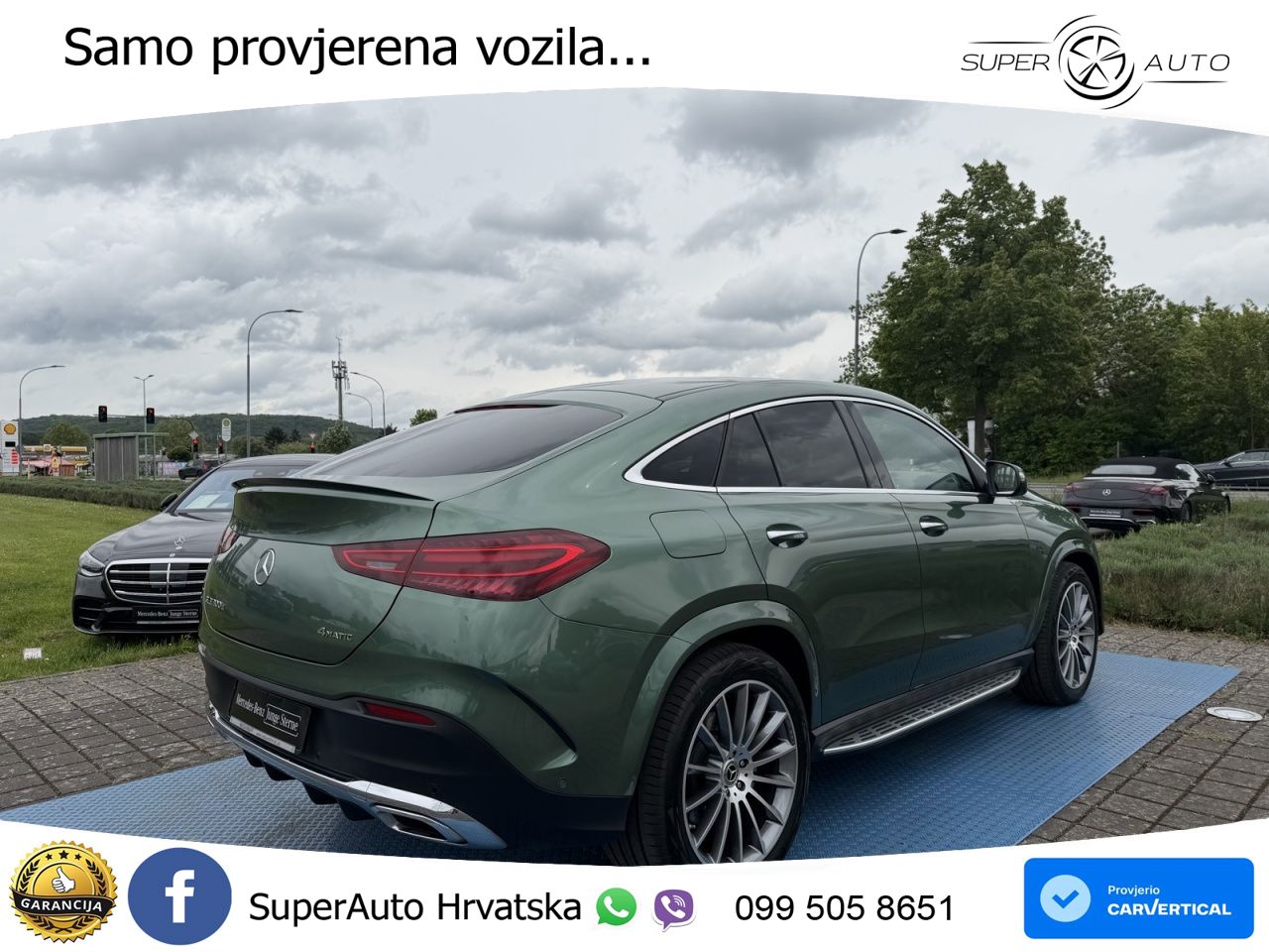 Mercedes GLE Coupe 300d (269 ks) EQ Boost 4MATIC 9G-TRONIC AMG LED+GR SJED+ACC