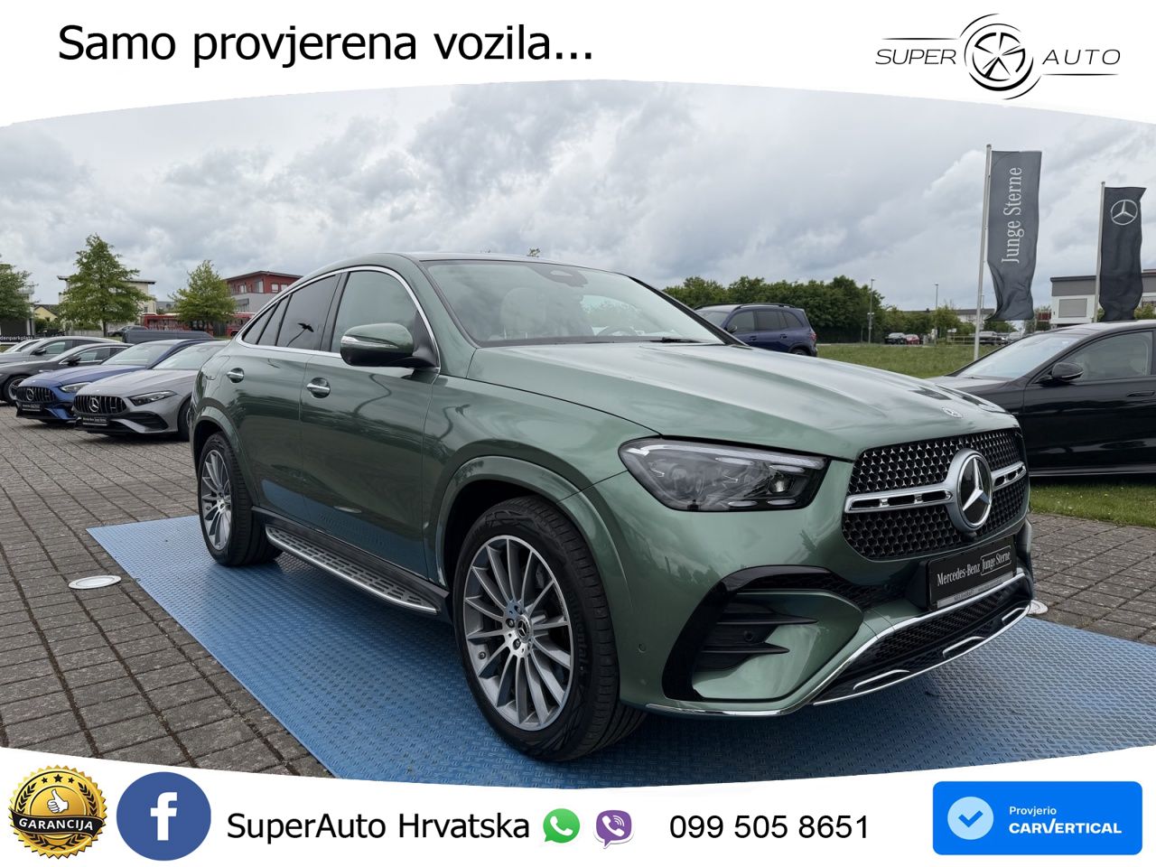 Mercedes GLE Coupe 300d (269 ks) EQ Boost 4MATIC 9G-TRONIC AMG LED+GR SJED+ACC