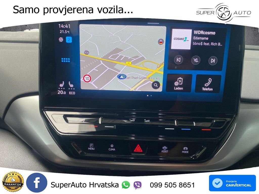 Volkswagen ID.4 Pro Performance 82 kWh (204 KS)