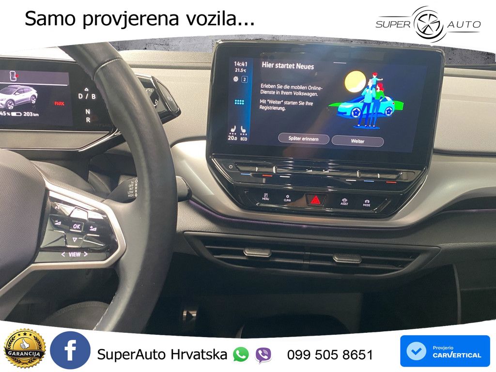 Volkswagen ID.4 Pro Performance 82 kWh (204 KS)