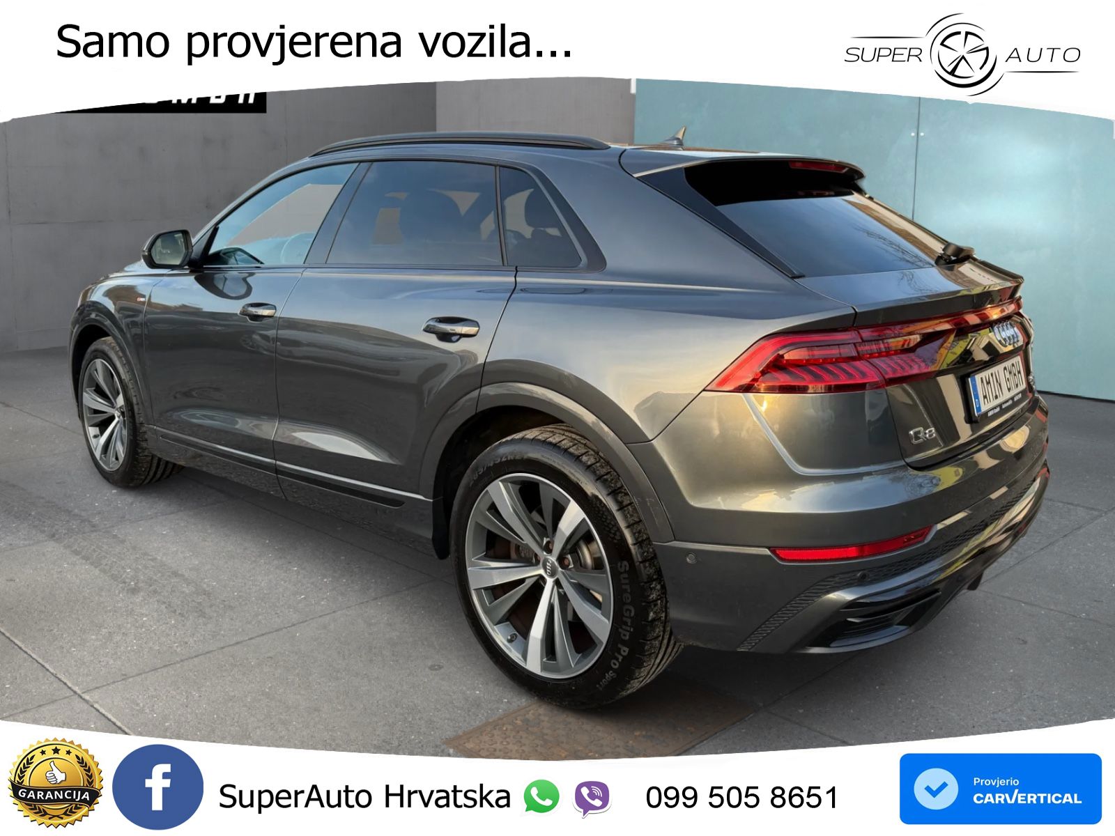 Audi Q8 50 TDI V6 (286 KS) quattro Tiptronic