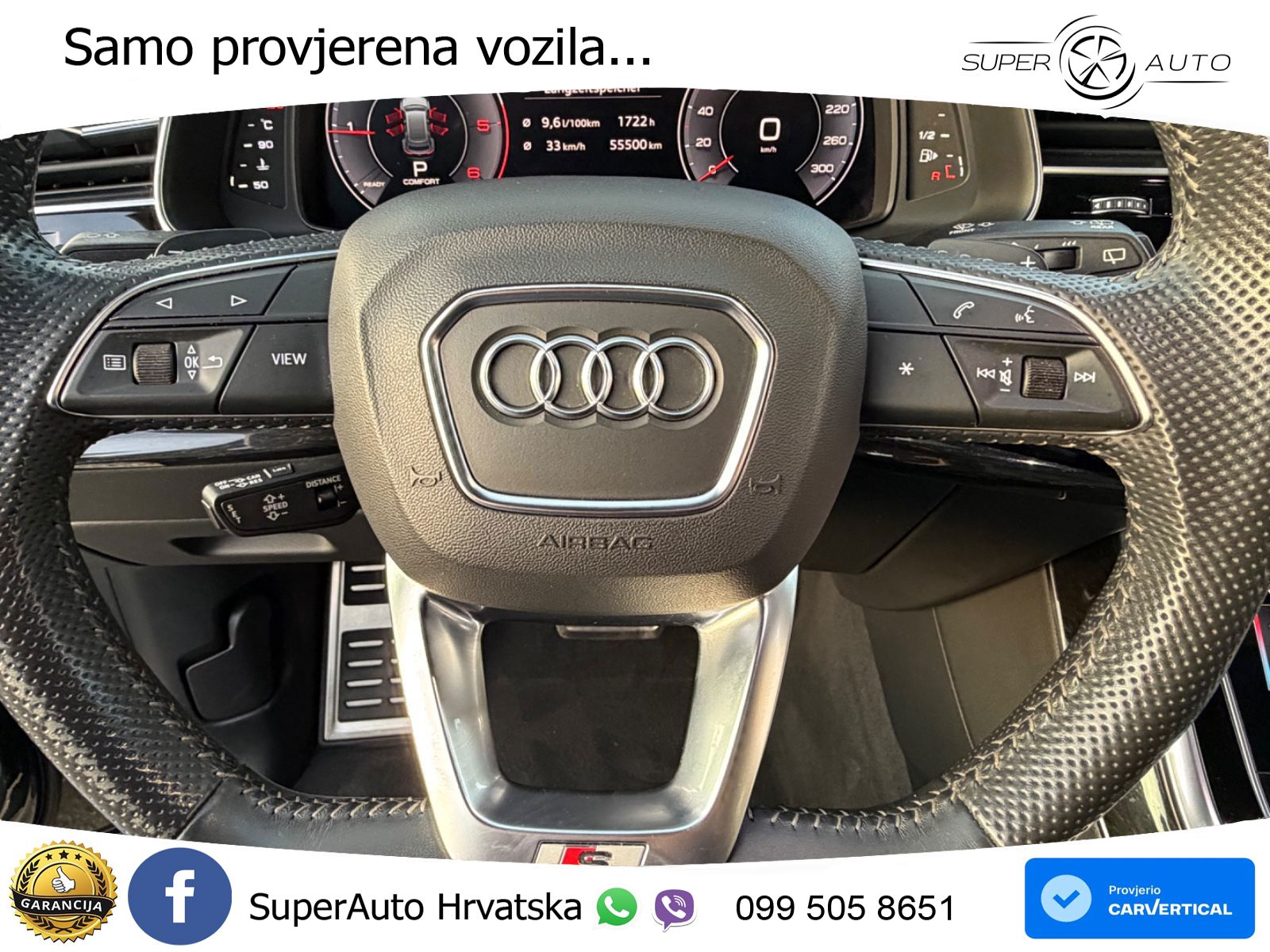 Audi Q8 50 TDI V6 (286 KS) quattro Tiptronic