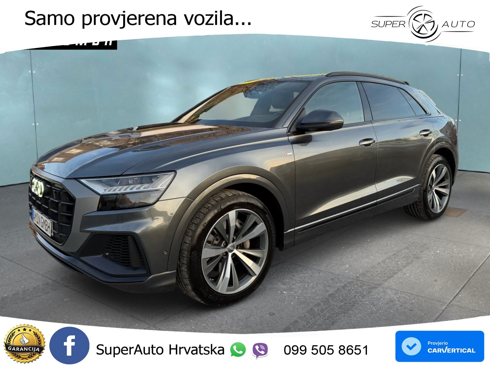 Audi Q8 50 TDI V6 (286 KS) quattro Tiptronic