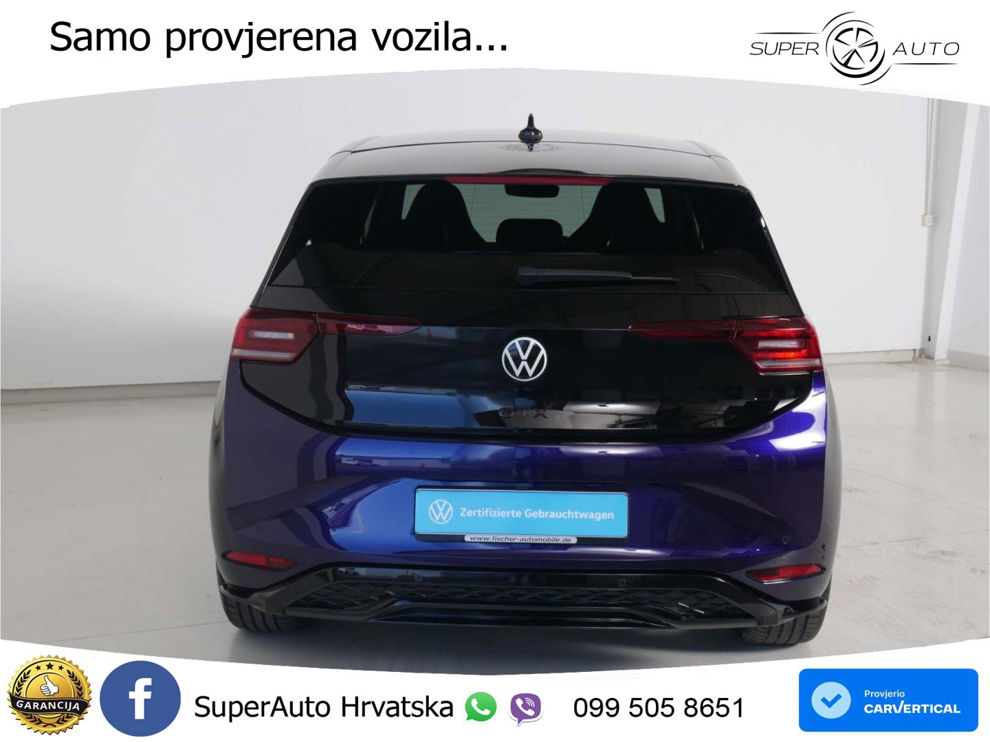 Volkswagen ID.3 GTX 84 kWh (286 KS)