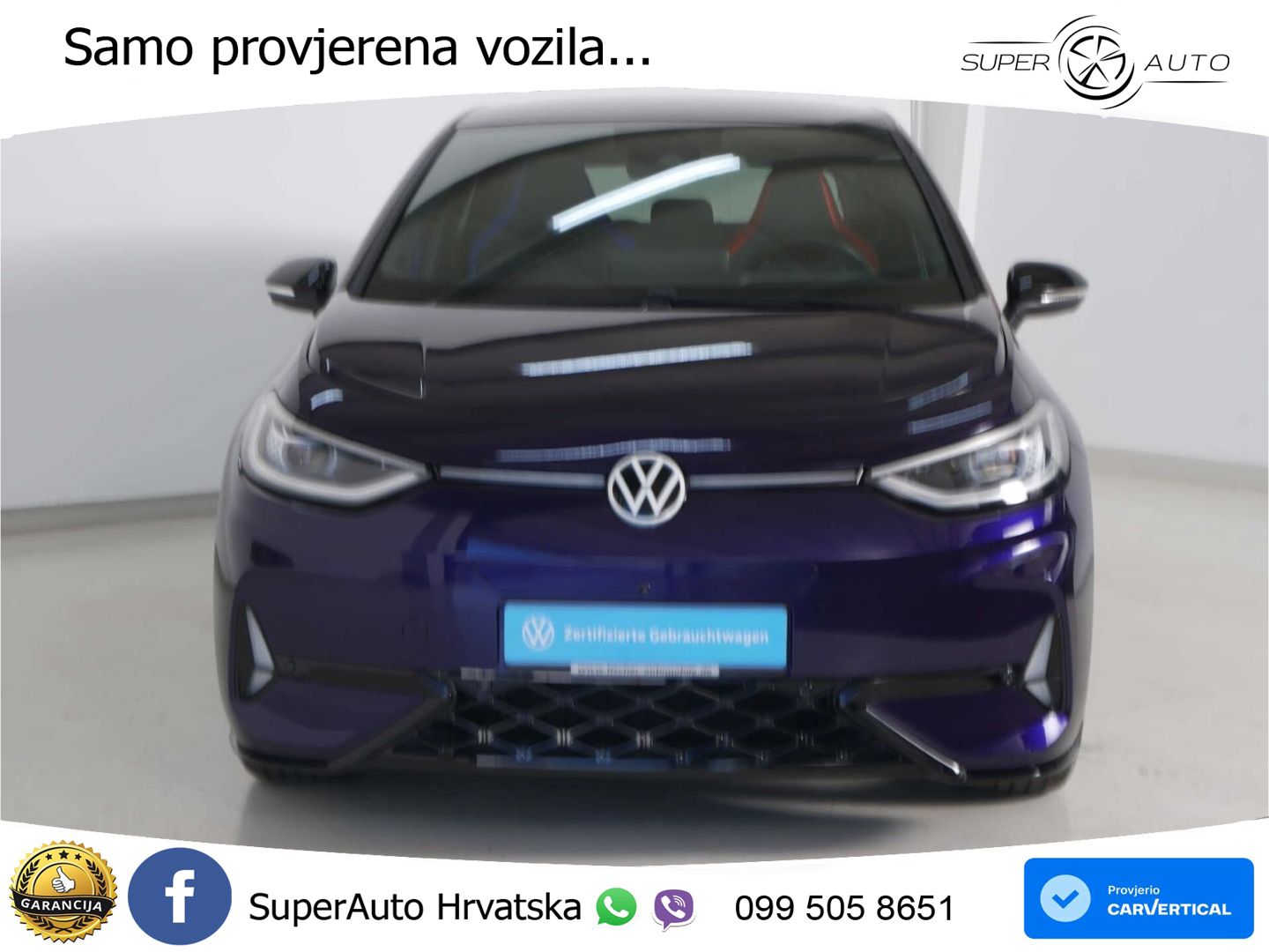 Volkswagen ID.3 GTX 84 kWh (286 KS)