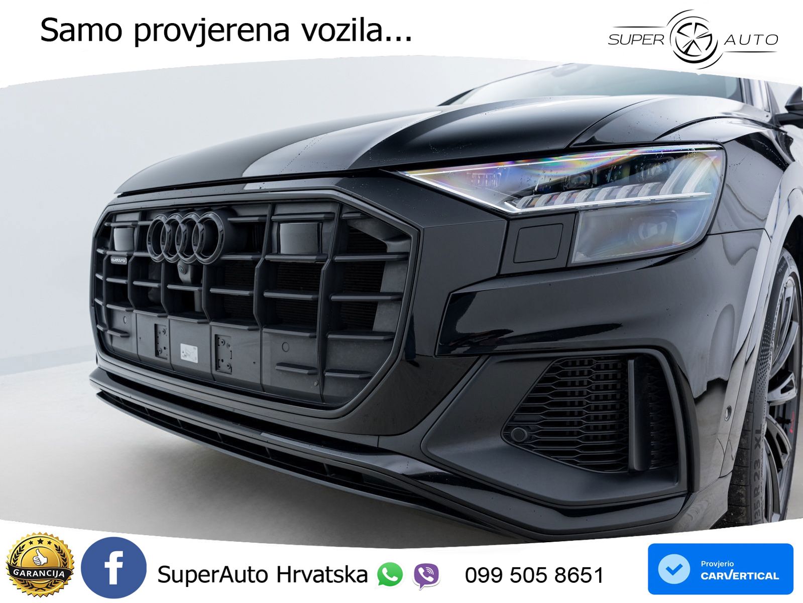 Audi Q8 55 TFSIe V6 (381 KS) quattro tiptronic S line LED+GR SJED+ACC