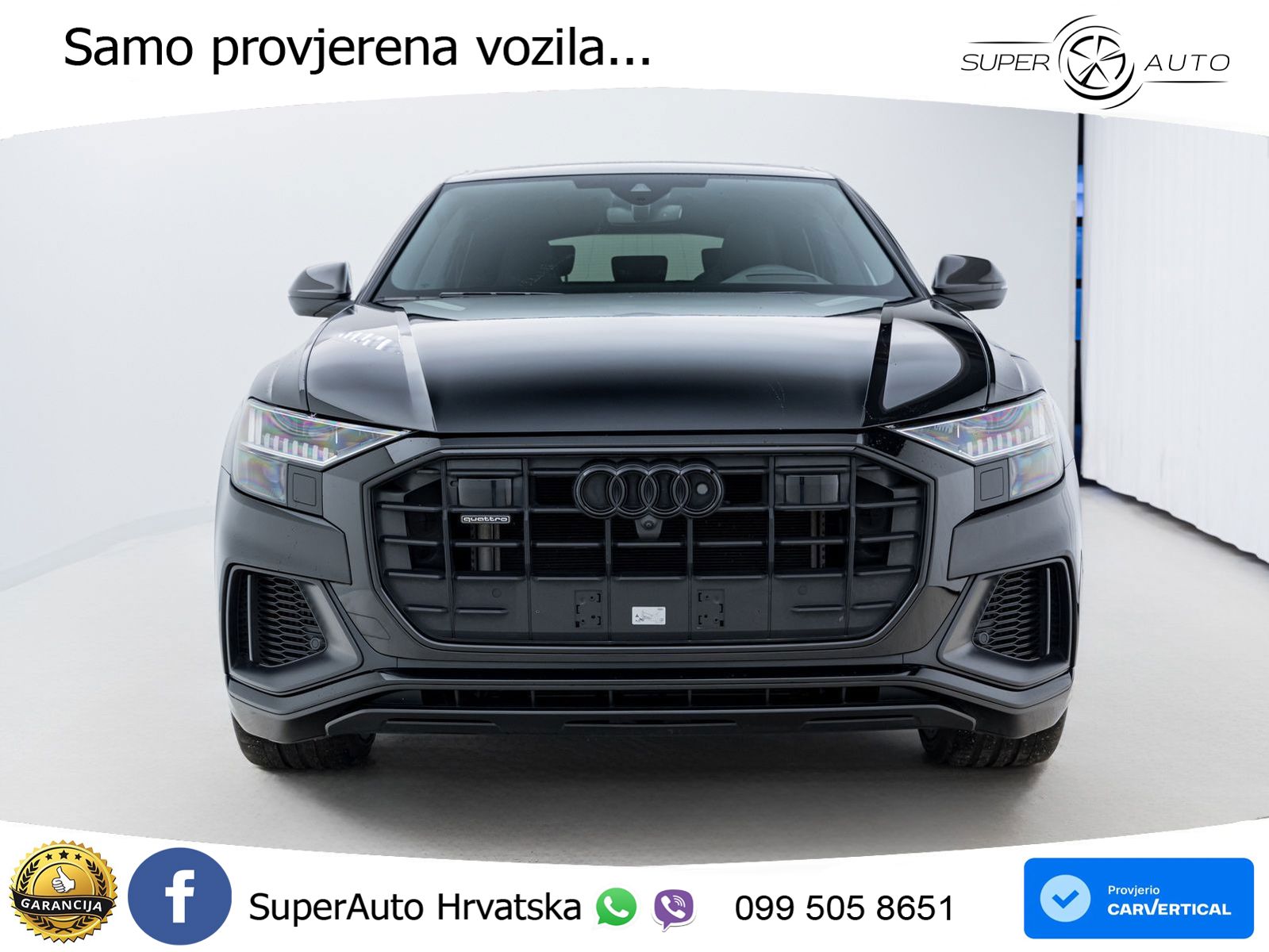 Audi Q8 55 TFSIe V6 (381 KS) quattro tiptronic S line LED+GR SJED+ACC