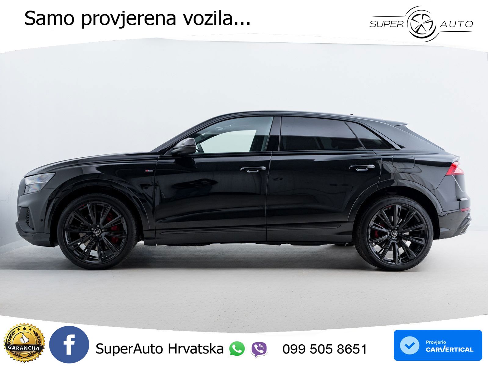 Audi Q8 55 TFSIe V6 (381 KS) quattro tiptronic S line LED+GR SJED+ACC
