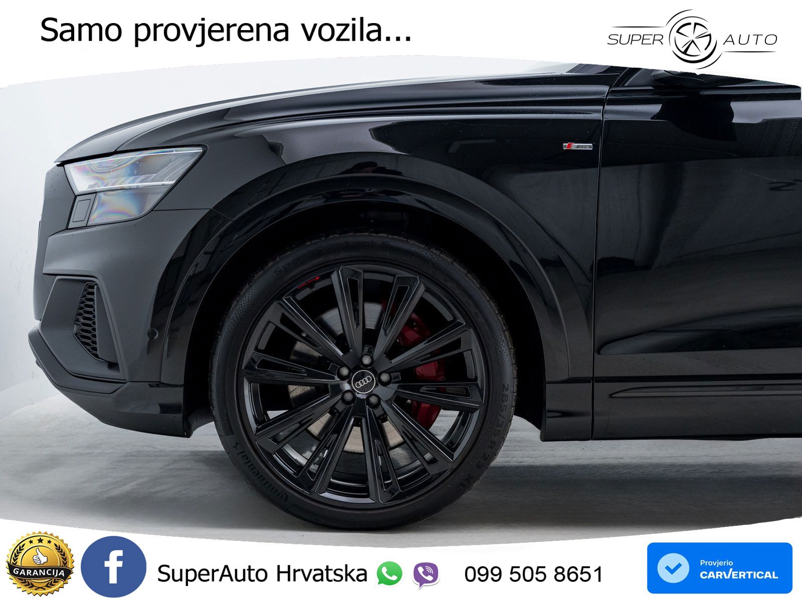 Audi Q8 55 TFSIe V6 (381 KS) quattro tiptronic S line LED+GR SJED+ACC