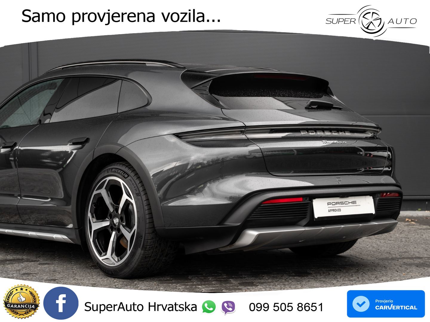 Porsche Taycan Cross Turismo 4 105 kWh (435 KS)