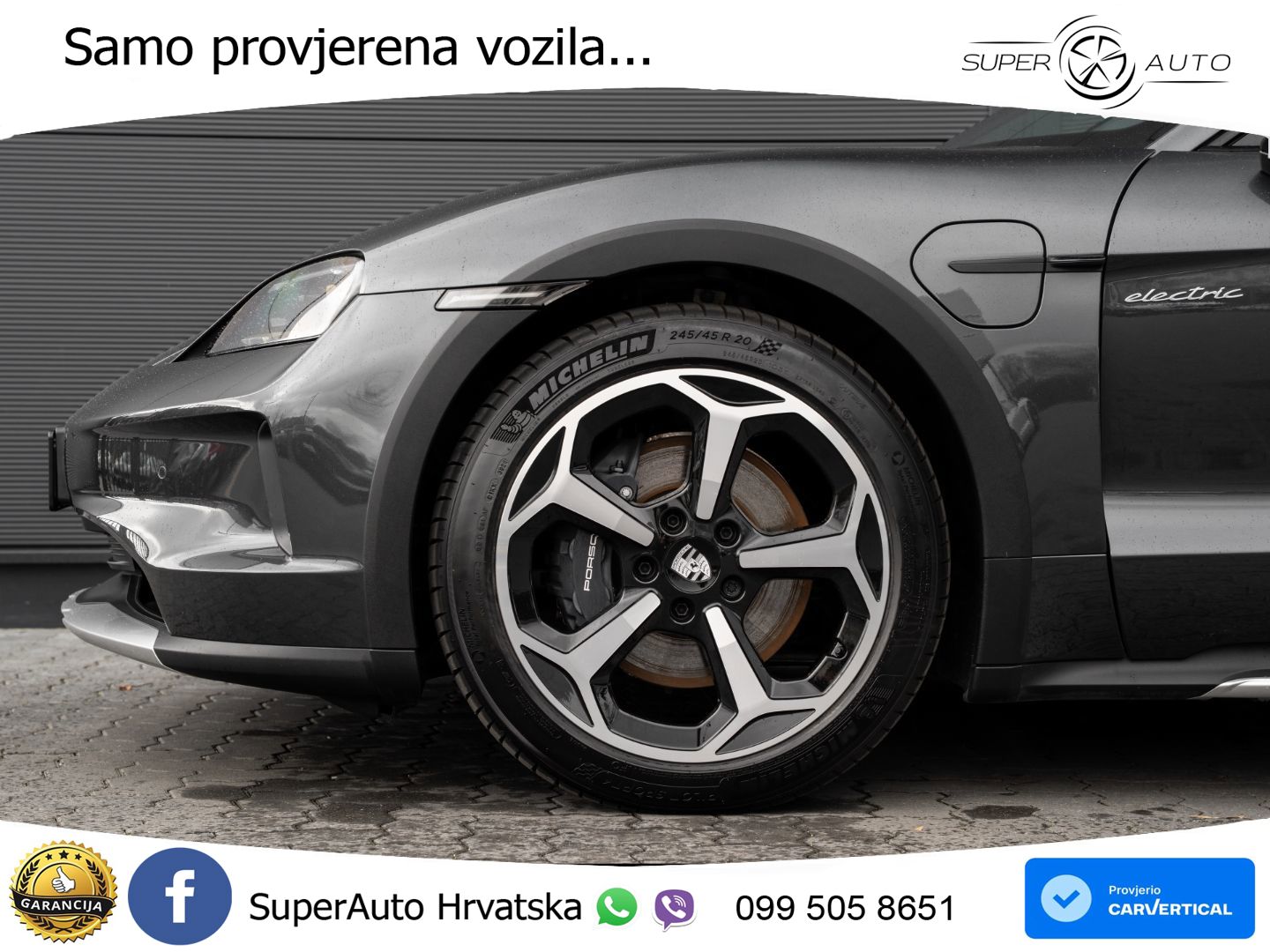 Porsche Taycan Cross Turismo 4 105 kWh (435 KS)